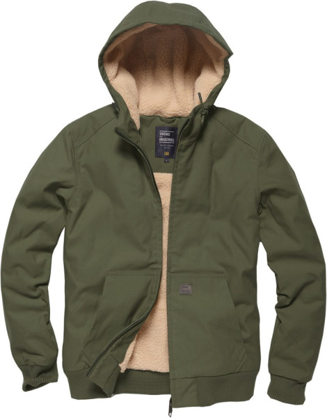 Vintage Industries Winterjacke Datton Jacket Olive Drab