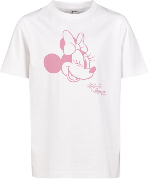 Mister Tee Mädchen T-Shirt Kids Minnie Mouse XOXO Tee