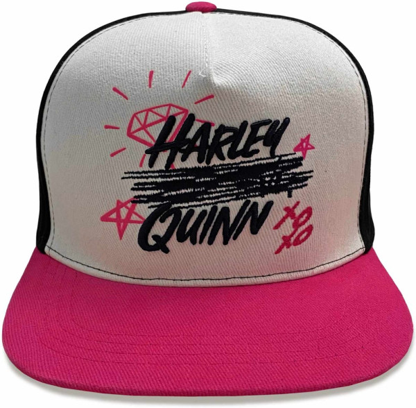 DC Birds Of Prey - Harley Quinn (Snapback Cap) Cap White