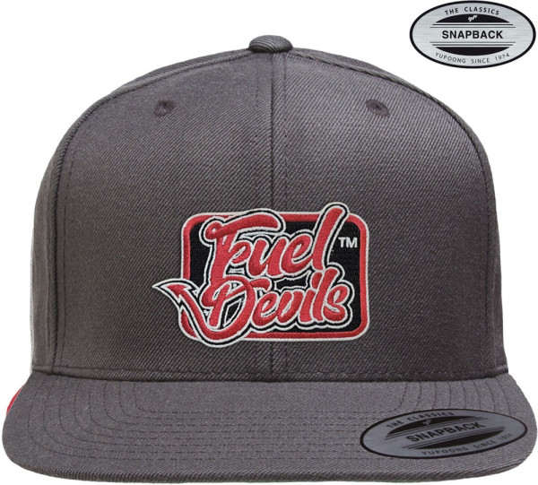 Fuel Devils Premium Snapback Cap Dark-Grey