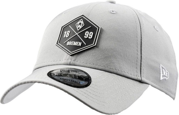 SV Werder Bremen New Era Cap 9Forty 1899 Fußball Hellgrau