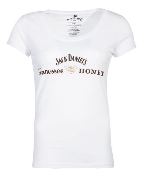 Jack Daniel's - JD Honey Logo Women's T-shirt White