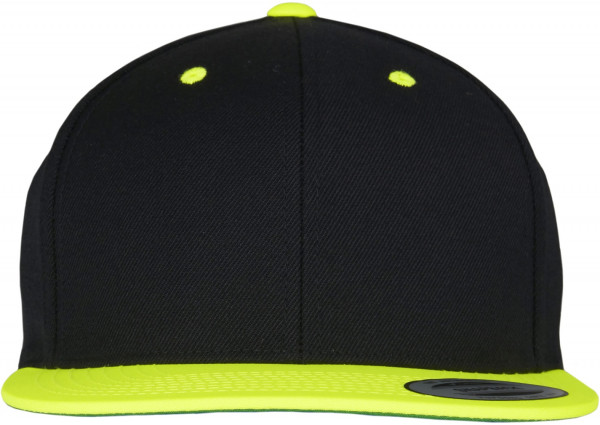 Flexfit Cap Classic Snapback 2-Tone Black/Neonyellow