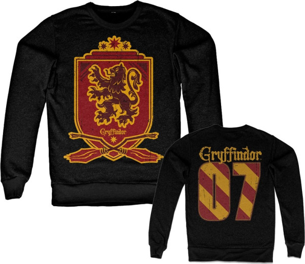 Harry Potter Gryffindor 07 Sweatshirt Black