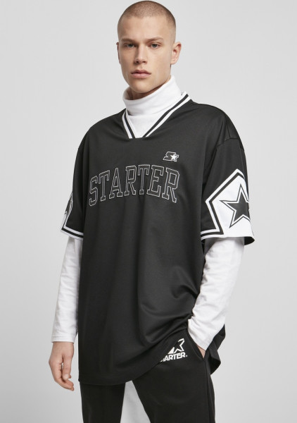 Starter Black Label T-Shirt Star Sleeve Sports Tee Black