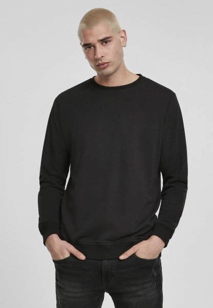 Urban Classics Sweatshirt Basic Terry Crew Black