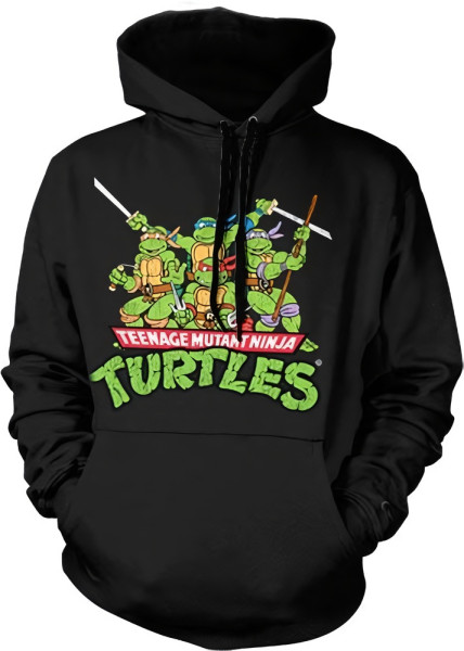 Teenage Mutant Ninja Turtles Distressed Group Big Tall Hoodie NIC-33-TMNT005-H48-5