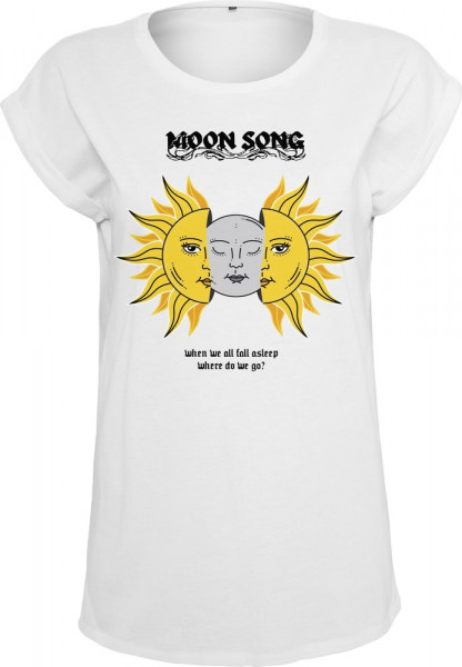 Mister Tee Moon Song Tee White